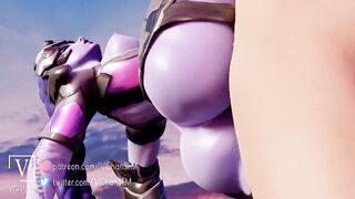 Overwatch 2 Naughty Slut Widowmaker Enjoy a Nice Standing Fuck