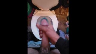 Quick jerk solo masturbation