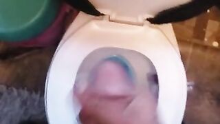 Quick jerk solo masturbation