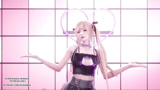 [MMD] STAYC - Teddy Bear Marie Rose Sexy Kpop Dance 4K 60FPS Doa Uncensored