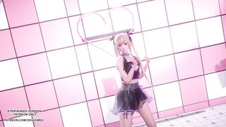 [MMD] STAYC - Teddy Bear Marie Rose Sexy Kpop Dance 4K 60FPS Doa Uncensored