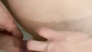 Best Friends Fucking in the Public Toilet - Hairy Couple