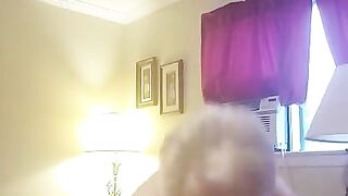 Naughty Granny Gilf Strips And Spreads Her Big Ass Cheeks