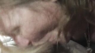 Older Amateur Women Giving Blowjob