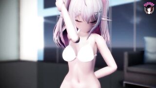 Huge Cock Futanari - Sexy Dance (3D HENTAI)