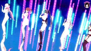 5 Sexy Girls Dance (3D HENTAI)