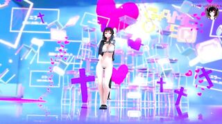 Sexy Girl Dance + SEX + Gradual undressing (3D HENTAI)