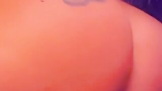 Smacking my tatted juicy ass