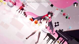 Sexy Teen Succubus Dancing (X-Ray Clothes) (3D HENTAI)