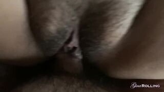 fuck hairy pussy hot milf, she loves to feel me inside