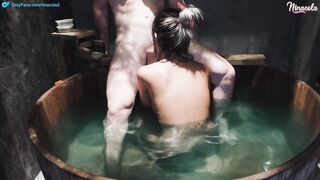 ♡ Fuck me in this Japanese Onsen ♡ - Ninacola