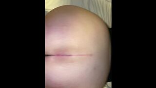 amateur bbw takes bbc and stretched her ass cheeks out