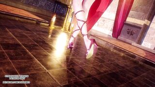 [MMD] Arash - Temptation Seraphine Sexy Hot Dance League Of Legends Uncensored Hentai 4K