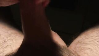 My POV Jerking my big, perfect cock