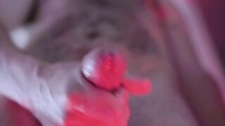 Extremely Close Up Cumshot POV