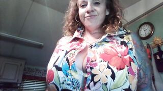 He CUMS to Cleavage - POV - Domme Humiliates Goon for FemDom Clip Addiction