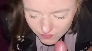 HOT GF GETS FUCKED IN THE WOODS WITH CUMSHOT! ALMOST CAUGHT!