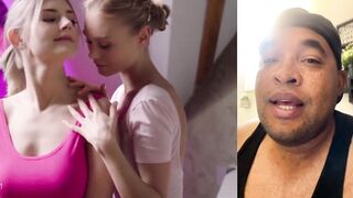 Eva Elfie &Nancy A.- Reaction Porn Hot Lesbian Action MnM Nastyyy