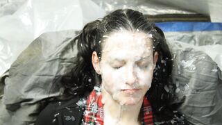 More Homemade Bukkake and Facial destruction