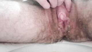 Nice long piss