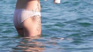 Beach Girl in Panties (Keep Watching for Satisfaction)