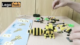 Building an Awesome Lego Bee while Stuck at Home because of the Coronavirus