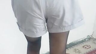 I want you to fuck me by tearing my mini shorts