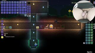 TERRARIA EDICIÓN DESNUDA CÁMARA POLLA GAMEPLAY #3