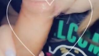 Latina Sucks big fat dick