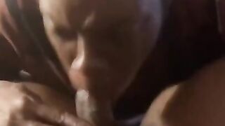 Lady dick sucker light work suck n cumshot