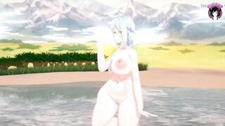 Moira - Thick Girl Full Nude Sexy Dance (3D HENTAI)