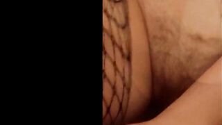 Legs shaking orgasm and messy creampie for broken pussy SEX