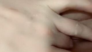 MssMalice home alone fingering her wet pussy