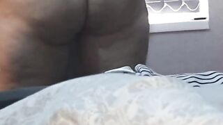 Step mom with amazing big ass get changed of clothes in front of step son