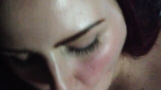 Wife Sucking Cock and Craving Cum