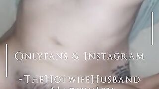 POV - Fucking a hotwife until I cum on her tummy