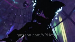 POV Public Cyberpunk Sex Club Hot Lap Dance VRChat ERP