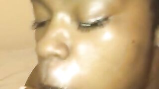 BBW Sloppy Toppy Head Sucking So Much Wet Mouth