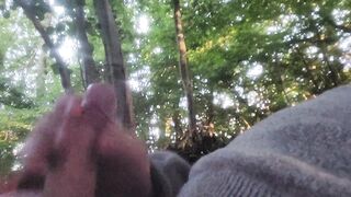 French forest relaxation with muly cock