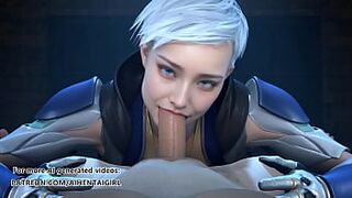 Mortal Kombat Frost Deepthroat Blowjob Uncensored Hentai AI Generated