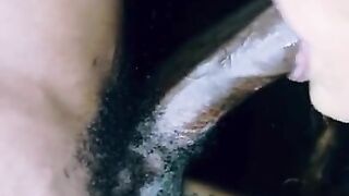 RED LIPSTICK & CUM BBC CUMS IN THROAT OF RED LIPPED WHORE