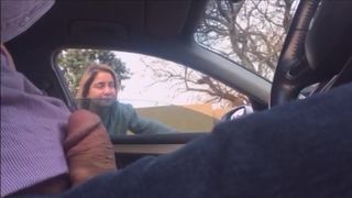 Dickflash - giving directions -  cute girl smiles