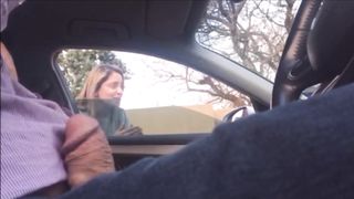 Dickflash - giving directions -  cute girl smiles