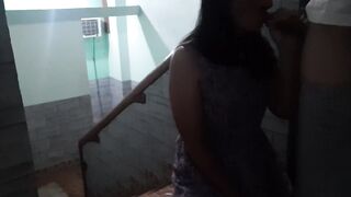 Pinay MILF Stepmom and Son (pt.8) OUTDOOR SEX - Muntik Ng Mahuli Ng GF