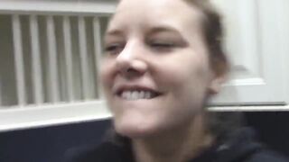 Stranger girl sucks my dick in Walmart