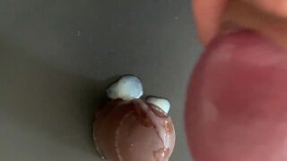 Massive cum load on candy