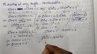 Trigonometrical Ratios of any angle Math Slove By Bikash Educare Episode 18