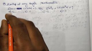 Trigonometrical Ratios of any angle Math Slove By Bikash Educare Episode 18