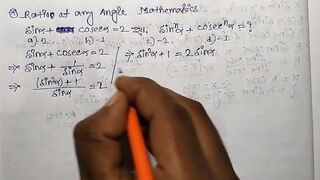 Trigonometrical Ratios of any angle Math Slove By Bikash Educare Episode 18