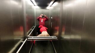 I fucked my neighbor's horny wife in a public elevator